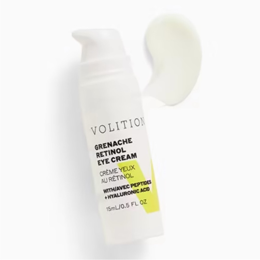 NEW VOLITION BEAUTY Grenache Retinol Eye Cream 15 ml Hyaluronic Acid & Peptides